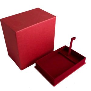 Подарочная коробка для подстаканника (красная)