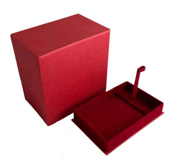 Подарочная коробка для подстаканника (красная)